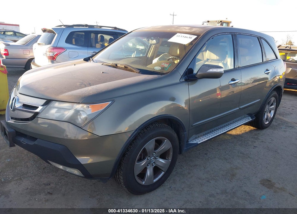 2007 ACURA MDX SPORT PACKAGE VIN: 2HNYD28597H533502