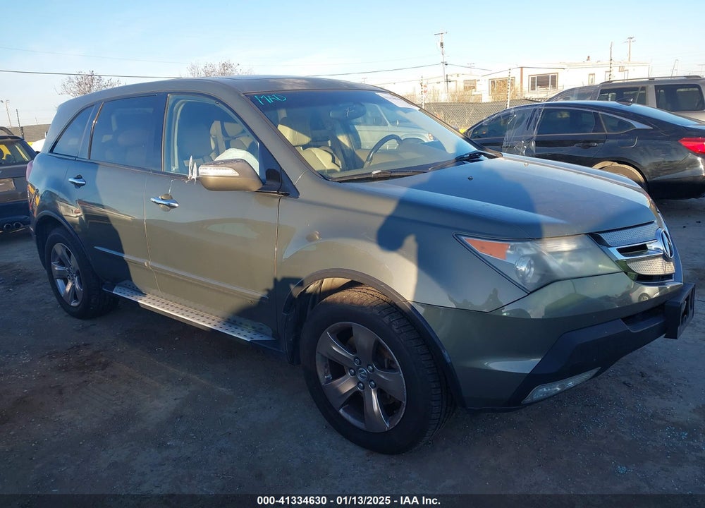 2007 ACURA MDX SPORT PACKAGE VIN: 2HNYD28597H533502