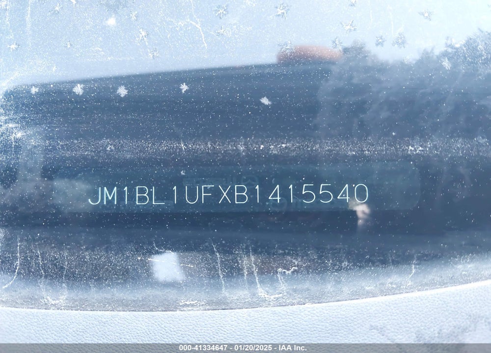 2011 MAZDA 3 I SPORT VIN: JM1BL1UFXB1415540