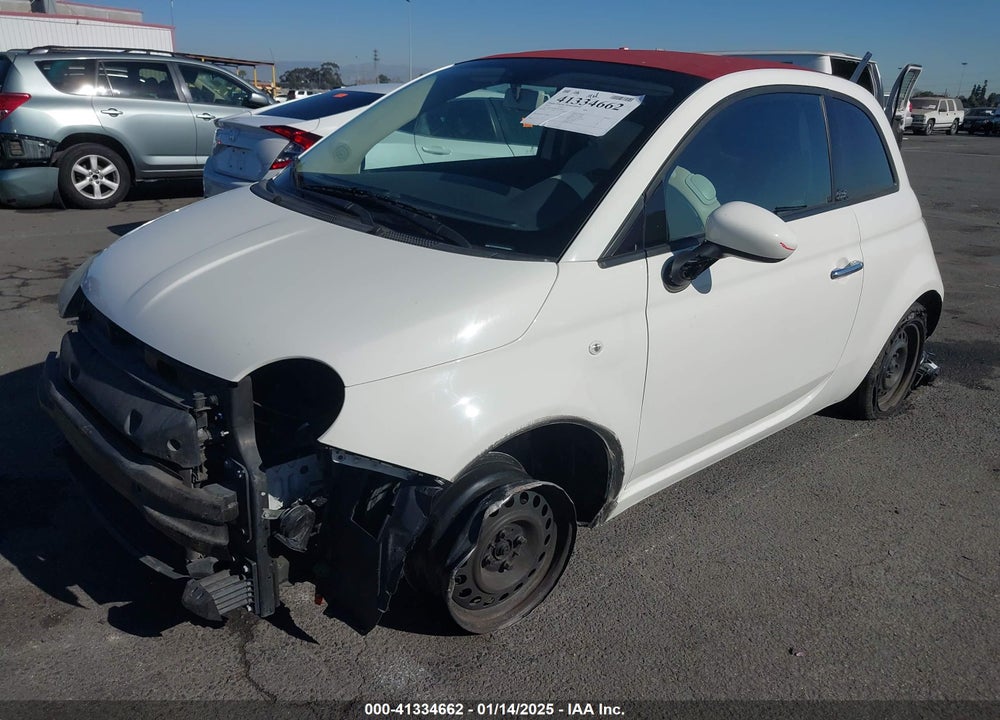 2013 FIAT 500C VIN: 3C3CFFDR3DT514817