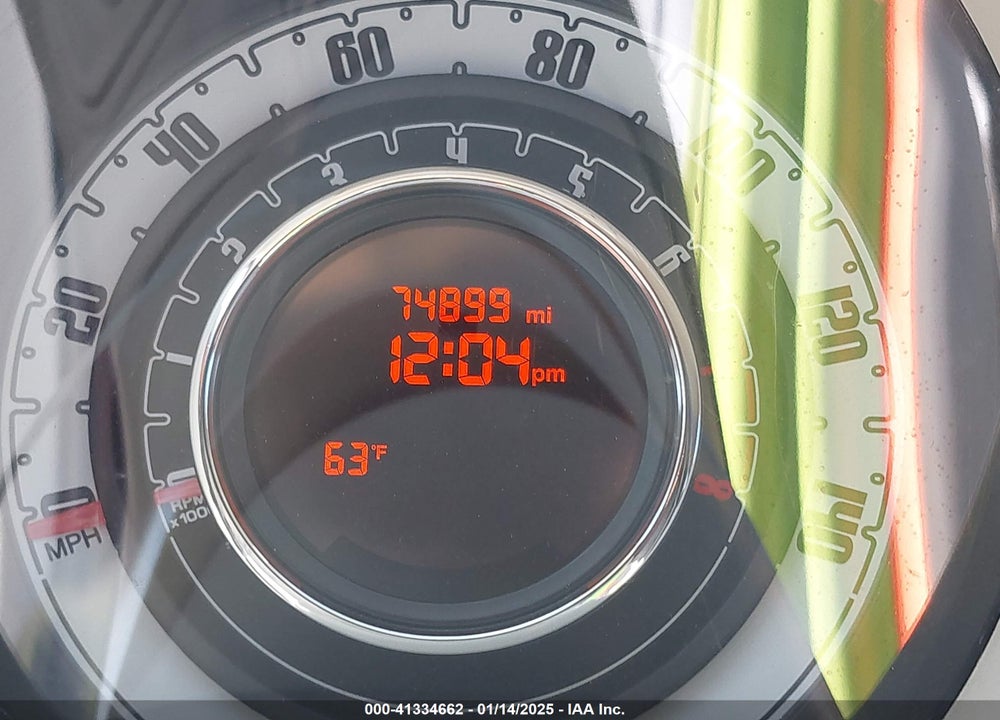 2013 FIAT 500C VIN: 3C3CFFDR3DT514817