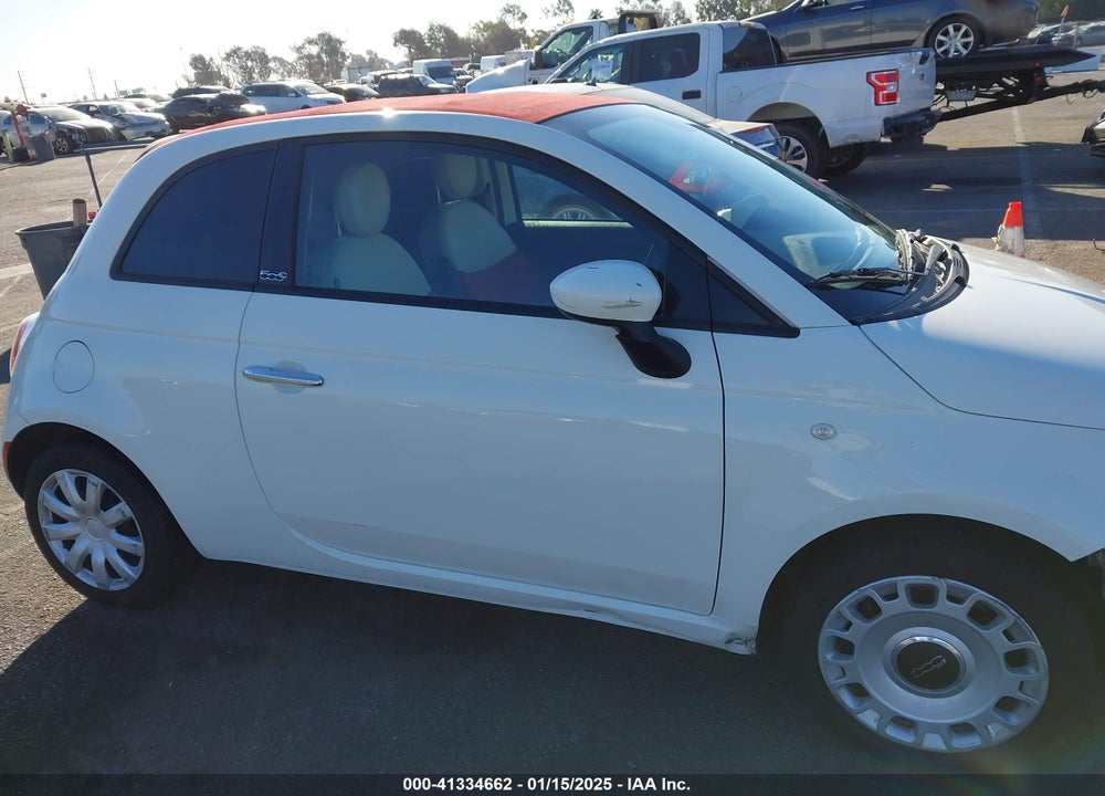 2013 FIAT 500C VIN: 3C3CFFDR3DT514817