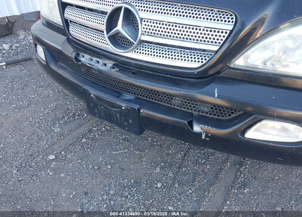 2004 MERCEDES-BENZ ML 350 4MATIC VIN: 4JGAB57E24A493267