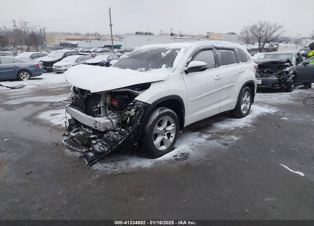 2014 TOYOTA HIGHLANDER LIMITED PLATINUM V6 VIN: 5TDDKRFH0ES025241