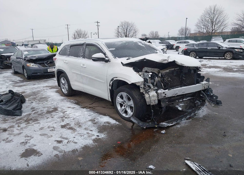 2014 TOYOTA HIGHLANDER LIMITED PLATINUM V6 VIN: 5TDDKRFH0ES025241