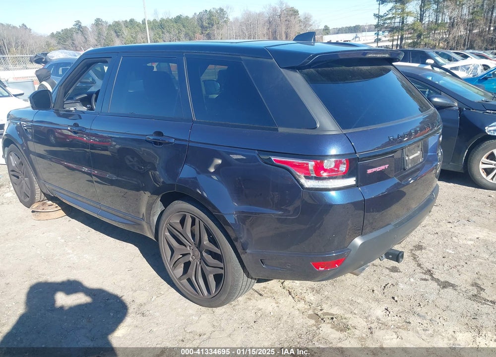 2017 LAND ROVER RANGE ROVER SPORT 3.0L V6 SUPERCHARGED HSE DYNAMIC VIN: SALWV2FV0HA169105