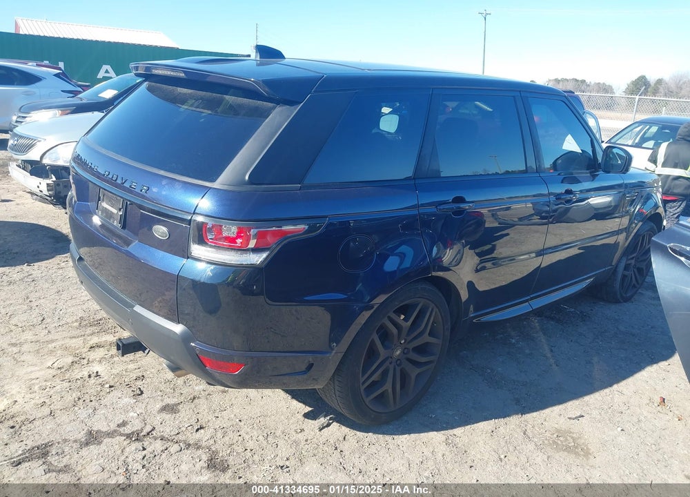 2017 LAND ROVER RANGE ROVER SPORT 3.0L V6 SUPERCHARGED HSE DYNAMIC VIN: SALWV2FV0HA169105