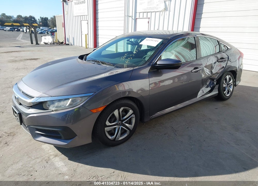 2017 HONDA CIVIC VIN: 2HGFC2F54HH552335