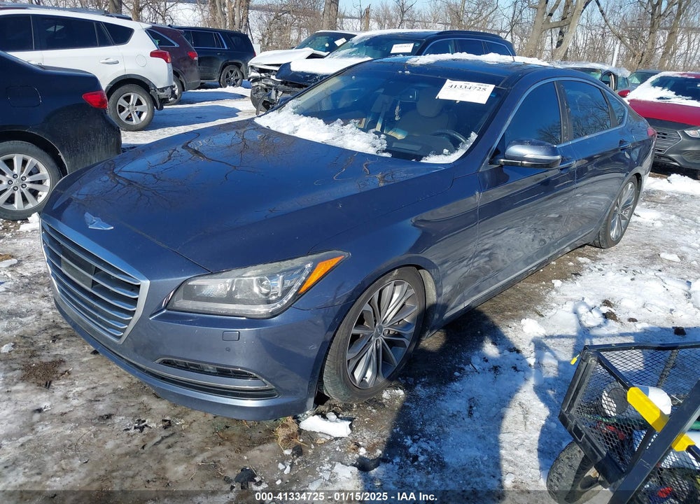 2015 HYUNDAI GENESIS VIN: KMHGN4JEXFU050869