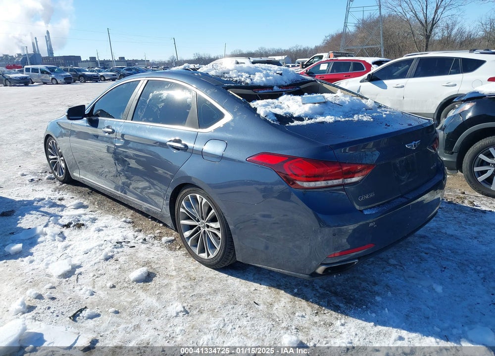 2015 HYUNDAI GENESIS VIN: KMHGN4JEXFU050869