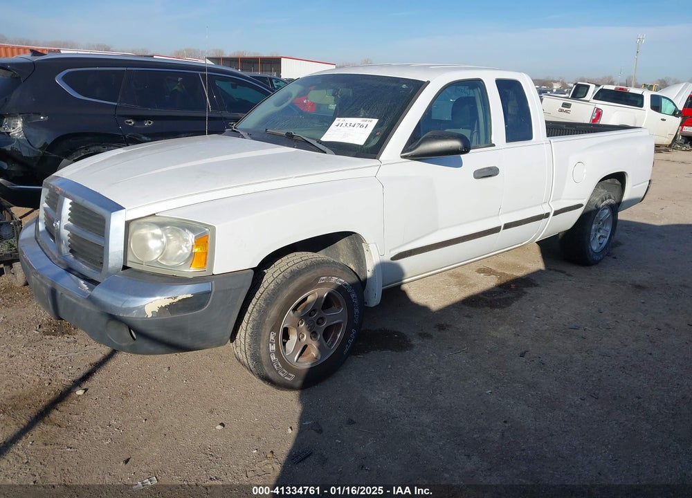 2005 DODGE DAKOTA SLT VIN: 1D7HE42KX5S251037