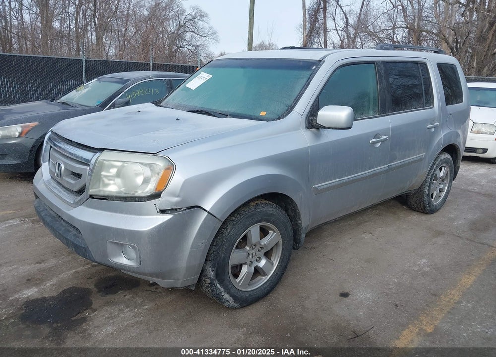 2010 HONDA PILOT EX-L VIN: 5FNYF3H57AB021837