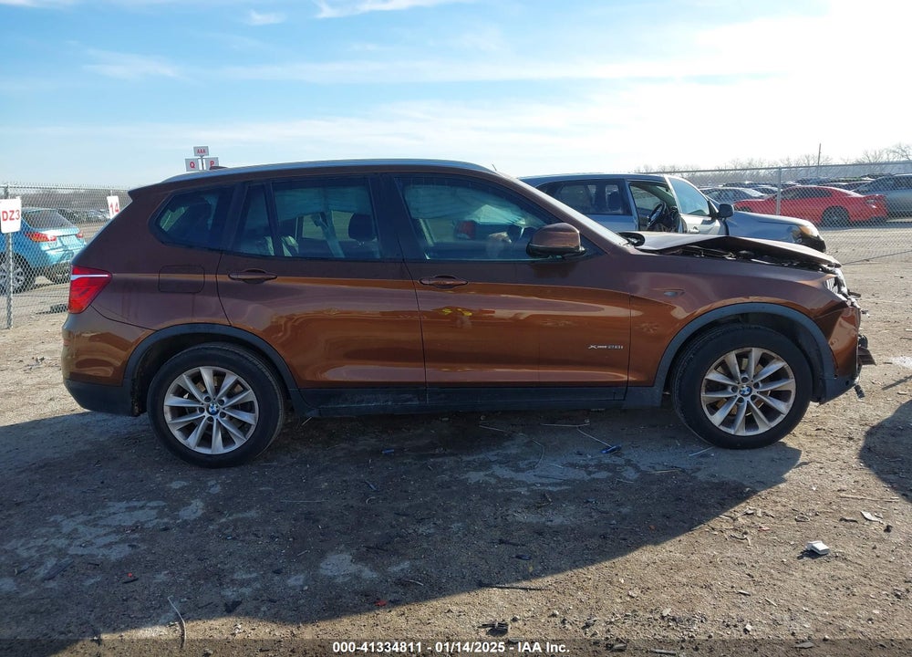 2017 BMW X3 XDRIVE28I VIN: 5UXWX9C54H0D98697