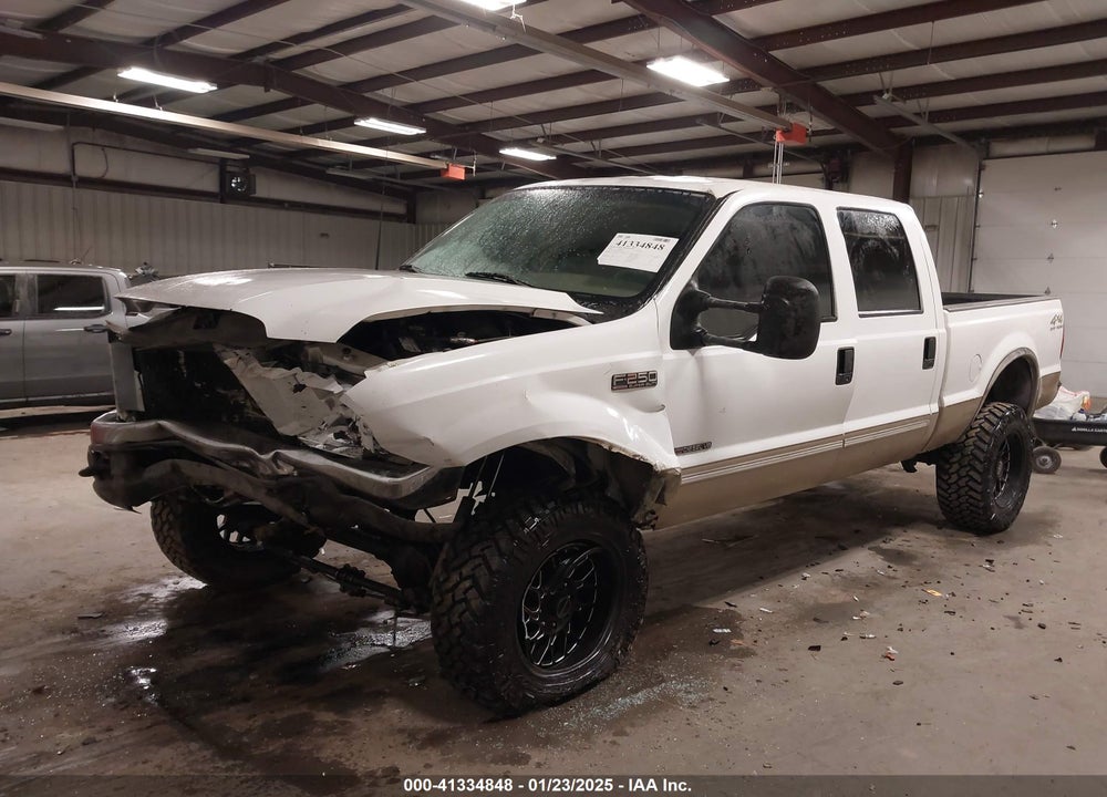 2000 FORD F-250 LARIAT/XL/XLT VIN: 1FTNW21F4YEA61563