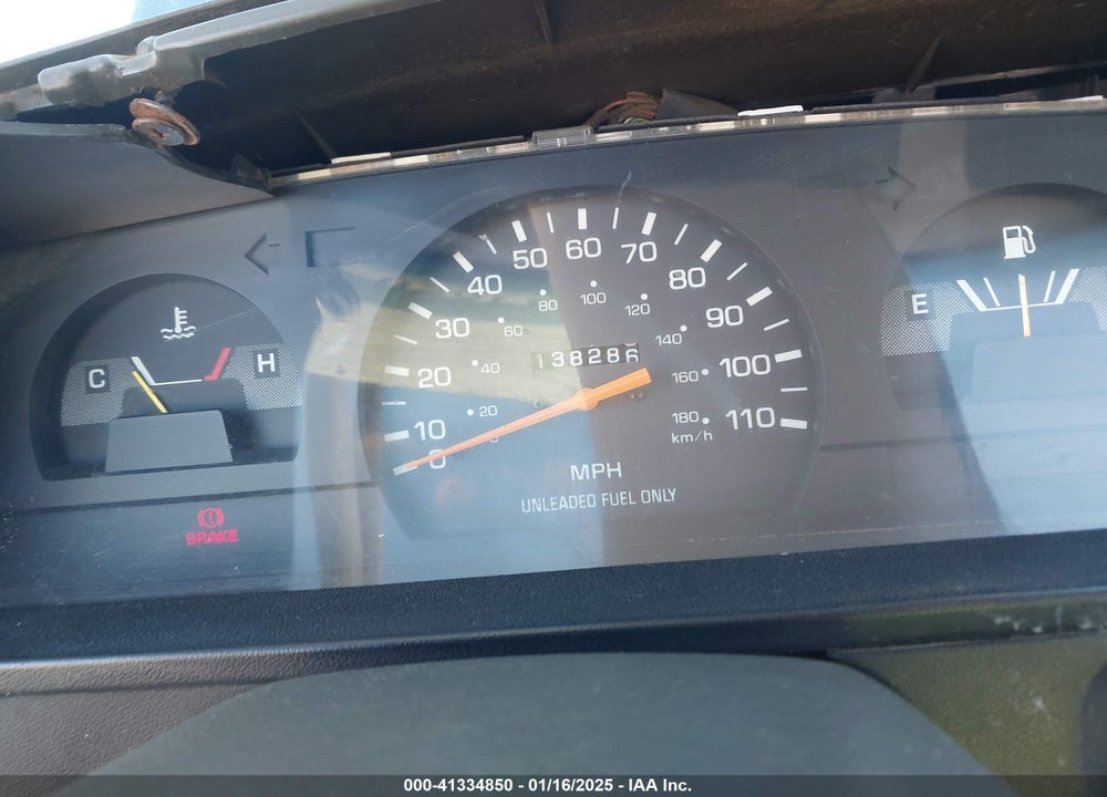 1993 TOYOTA PICKUP 1/2 TON SHORT WHLBASE STB VIN: 4TARN81A6PZ063782