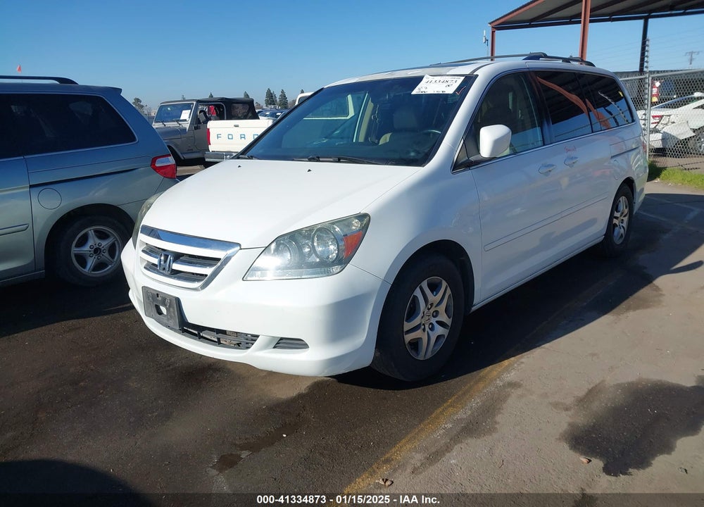 2007 HONDA ODYSSEY EX-L VIN: 5FNRL387X7B419843
