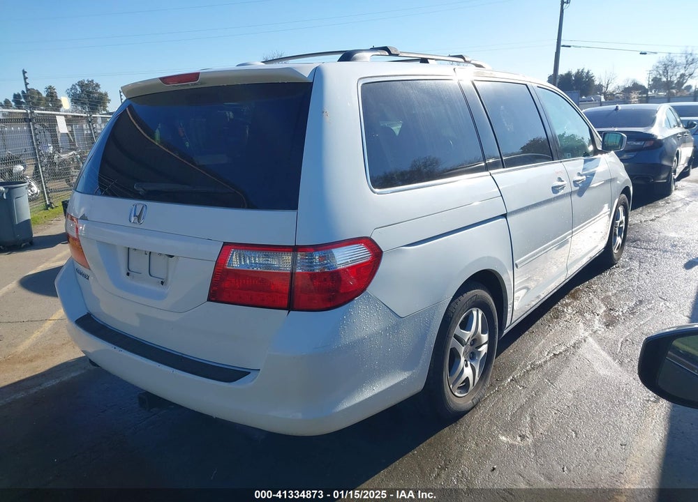 2007 HONDA ODYSSEY EX-L VIN: 5FNRL387X7B419843