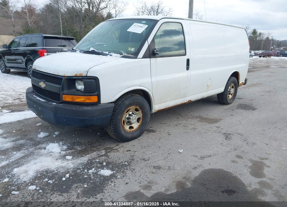 2013 CHEVROLET EXPRESS 2500 WORK VAN VIN: 1GCWGFCA5D1192559