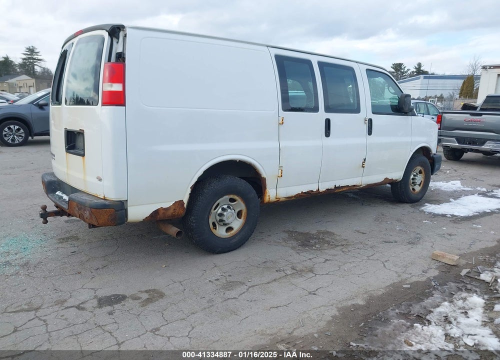 2013 CHEVROLET EXPRESS 2500 WORK VAN VIN: 1GCWGFCA5D1192559