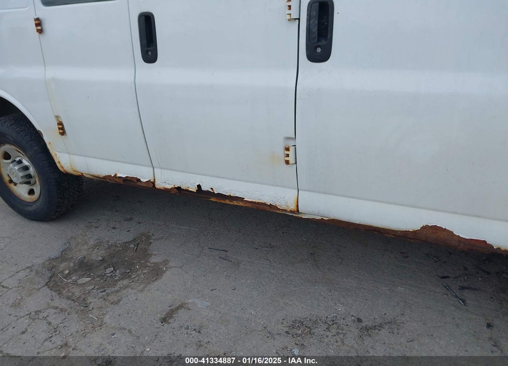 2013 CHEVROLET EXPRESS 2500 WORK VAN VIN: 1GCWGFCA5D1192559