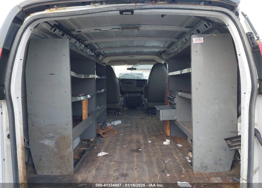 2013 CHEVROLET EXPRESS 2500 WORK VAN VIN: 1GCWGFCA5D1192559