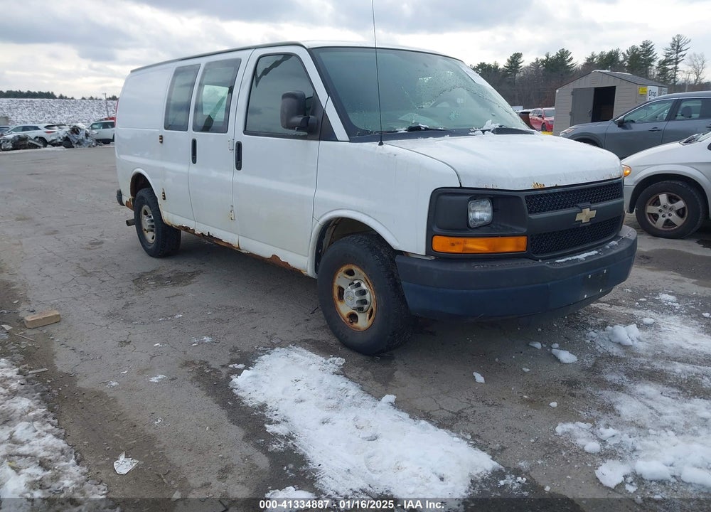 2013 CHEVROLET EXPRESS 2500 WORK VAN VIN: 1GCWGFCA5D1192559