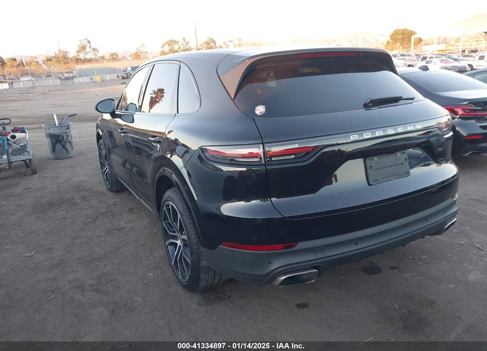 2019 PORSCHE CAYENNE VIN: WP1AA2AYXKDA09378