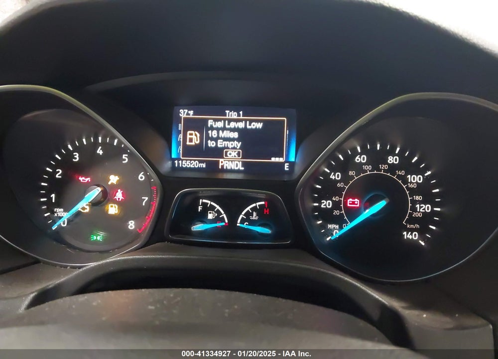 2018 FORD FOCUS VIN: 1FADP3K20JL242001