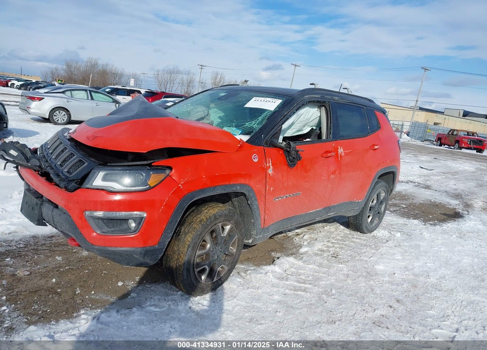 2018 JEEP COMPASS TRAILHAWK 4X4 VIN: 3C4NJDDB2JT343063