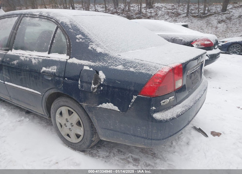 2003 HONDA CIVIC LX VIN: 2HGES16573H580020