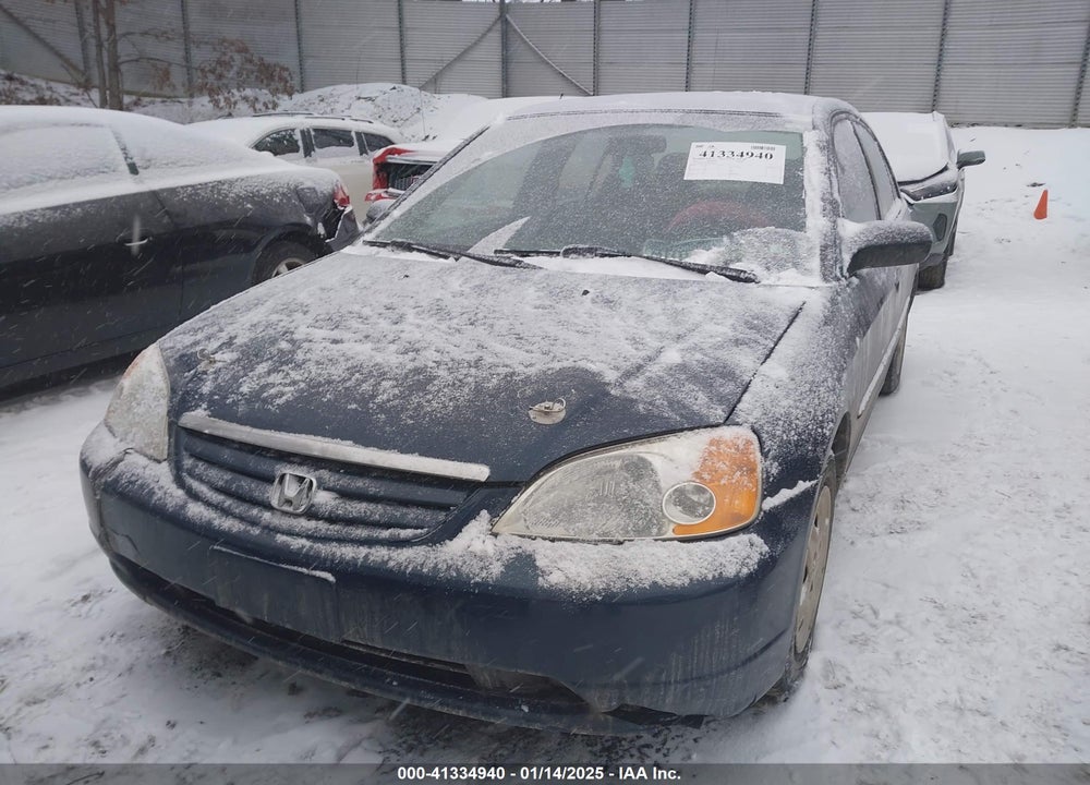 2003 HONDA CIVIC LX VIN: 2HGES16573H580020