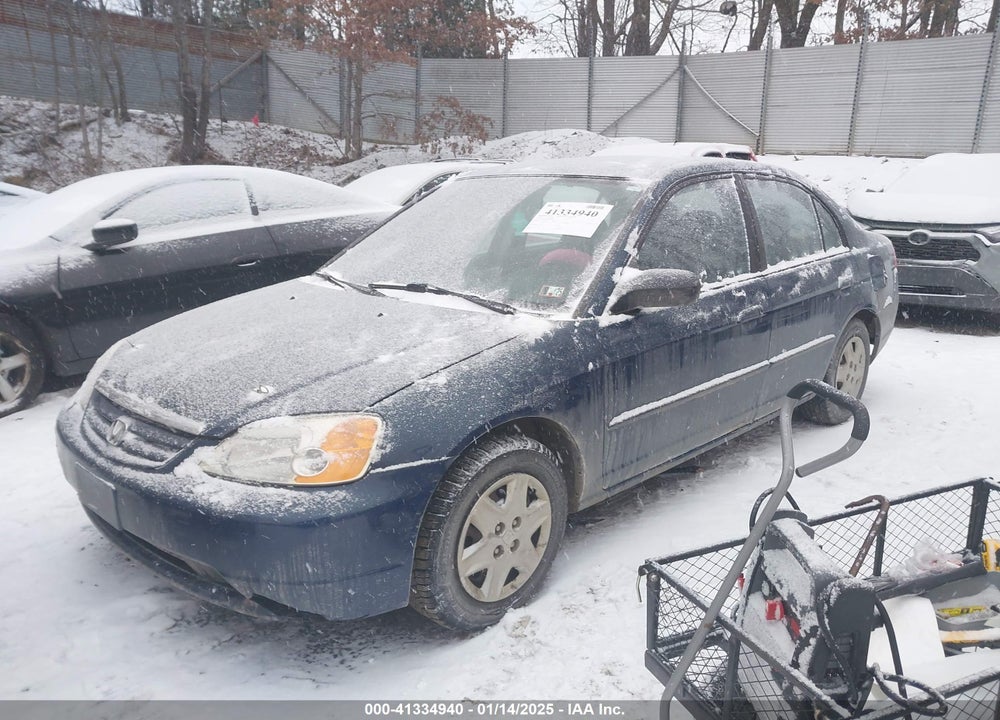 2003 HONDA CIVIC LX VIN: 2HGES16573H580020