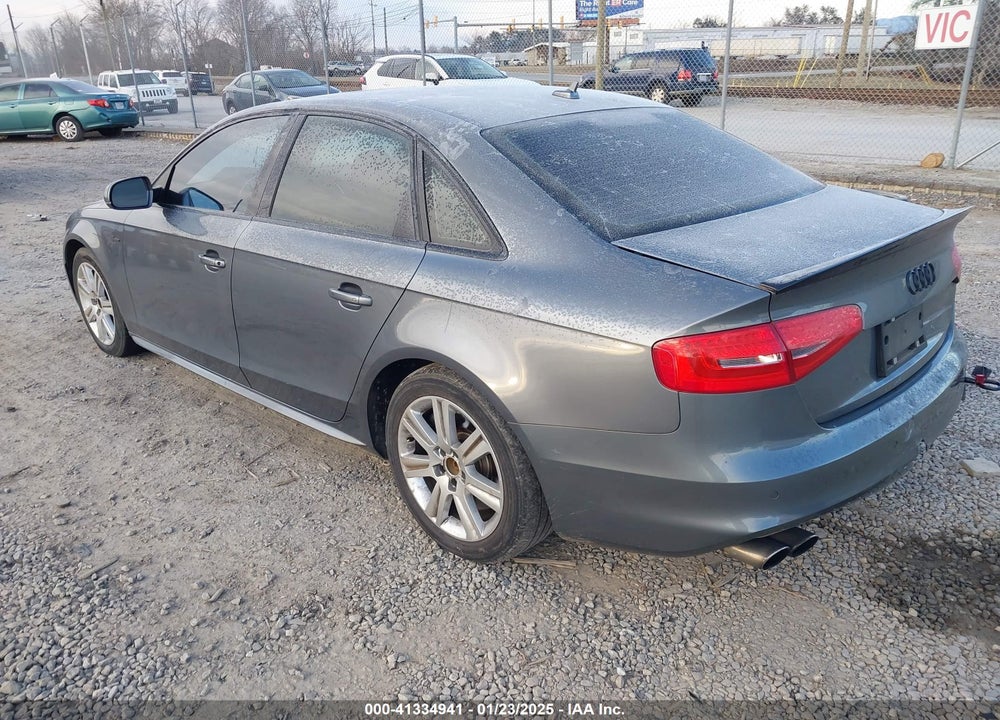 2015 AUDI S4 VIN: WAUBGAFL5FA063297