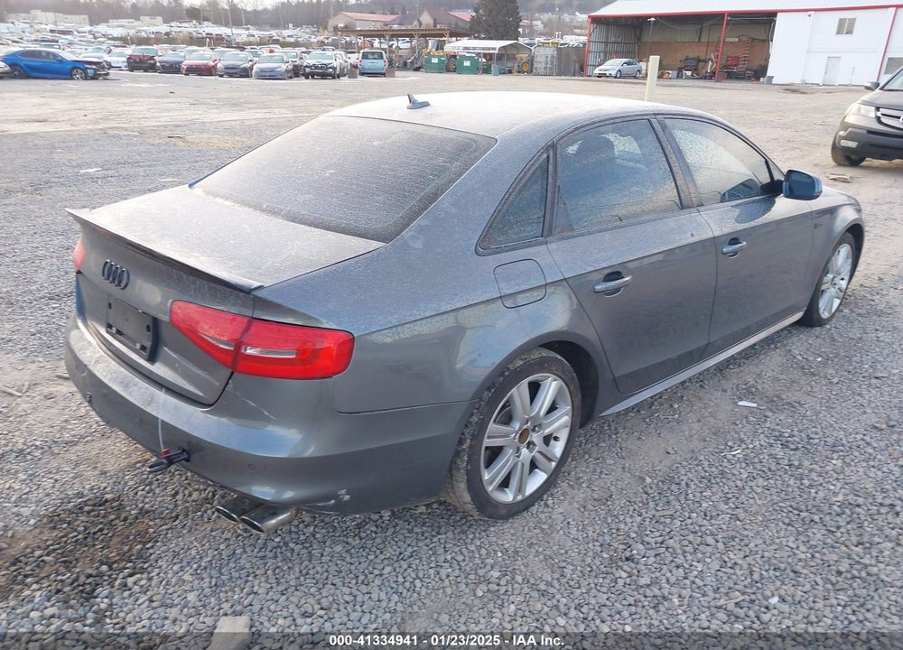 2015 AUDI S4 VIN: WAUBGAFL5FA063297