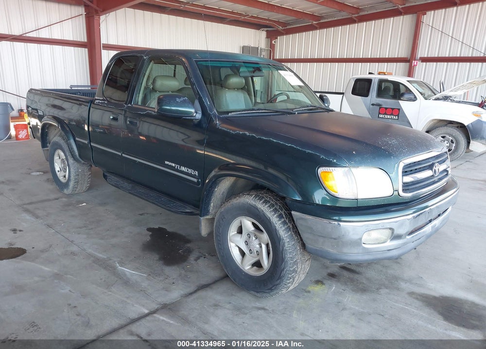 2000 TOYOTA TUNDRA LTD V8 VIN: 5TBBT4815YS062287