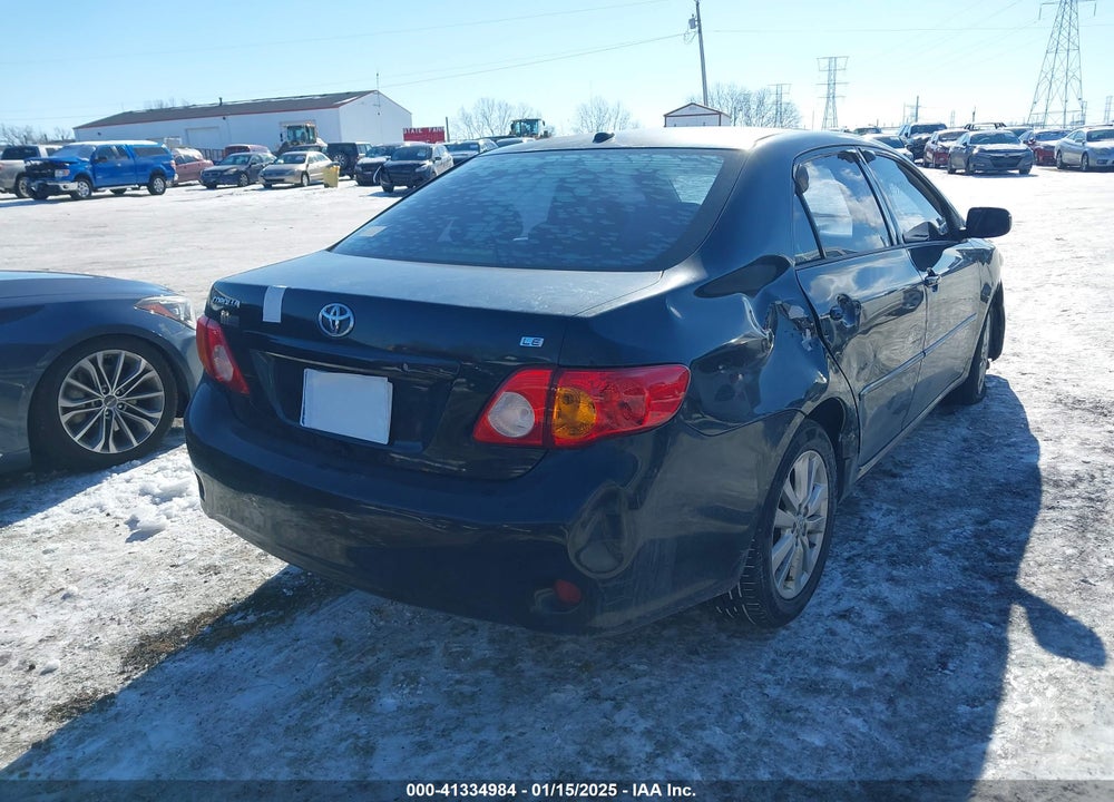 2009 TOYOTA COROLLA VIN: 1NXBU40E89Z100929