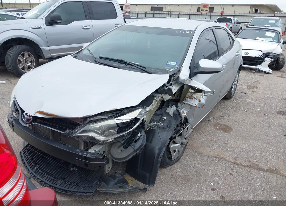 2016 TOYOTA COROLLA LE VIN: 5YFBURHE1GP533623