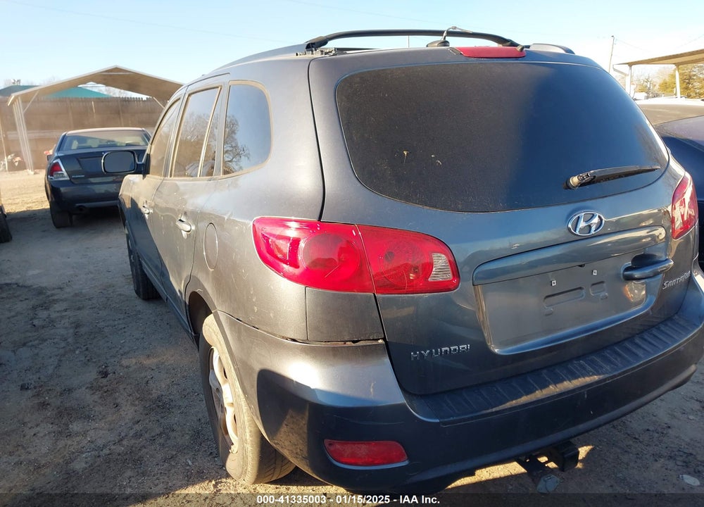 2007 HYUNDAI SANTA FE GLS VIN: 5NMSG13D77H061817