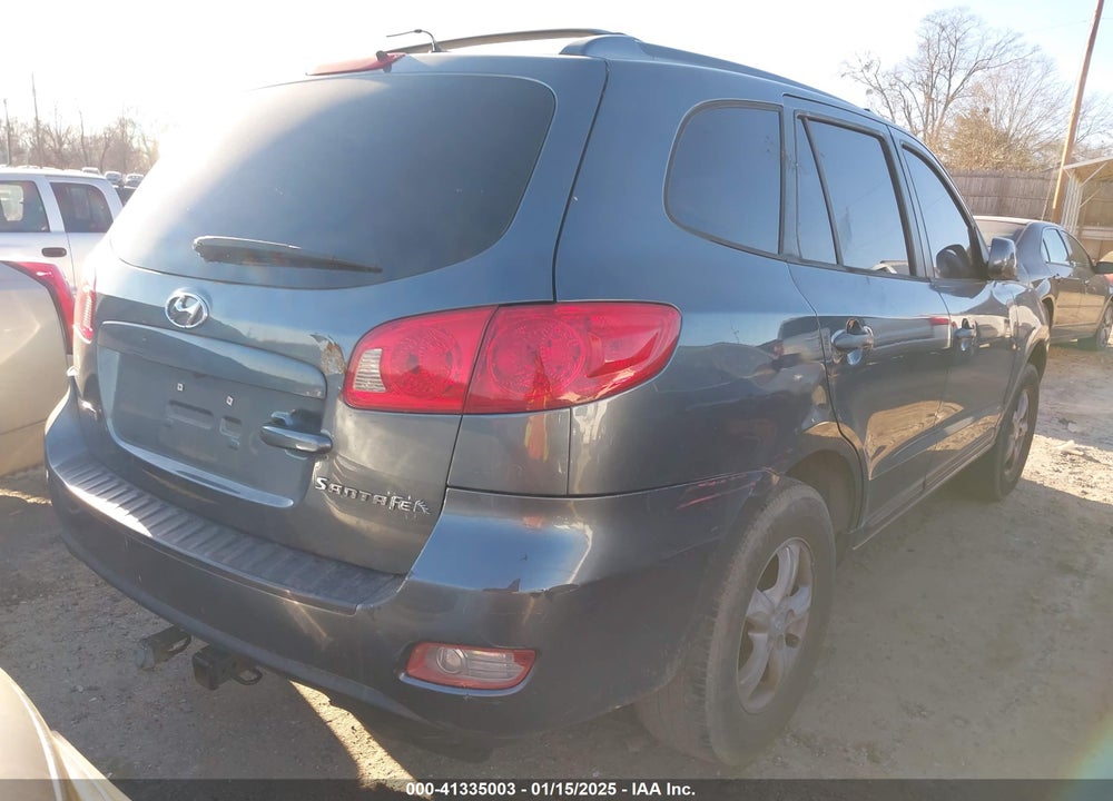 2007 HYUNDAI SANTA FE GLS VIN: 5NMSG13D77H061817