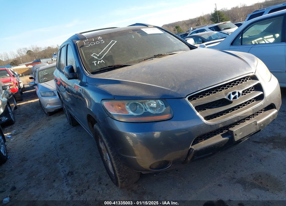 2007 HYUNDAI SANTA FE GLS VIN: 5NMSG13D77H061817