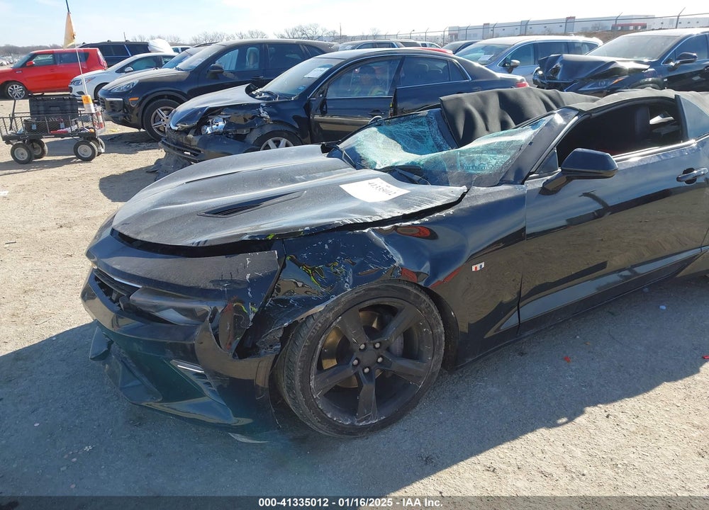 2018 CHEVROLET CAMARO VIN: 1G1FH3D75J0172434