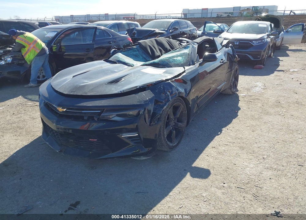 2018 CHEVROLET CAMARO VIN: 1G1FH3D75J0172434