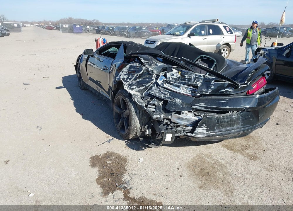 2018 CHEVROLET CAMARO VIN: 1G1FH3D75J0172434