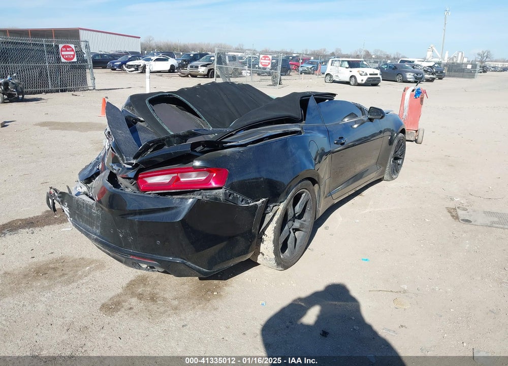 2018 CHEVROLET CAMARO VIN: 1G1FH3D75J0172434