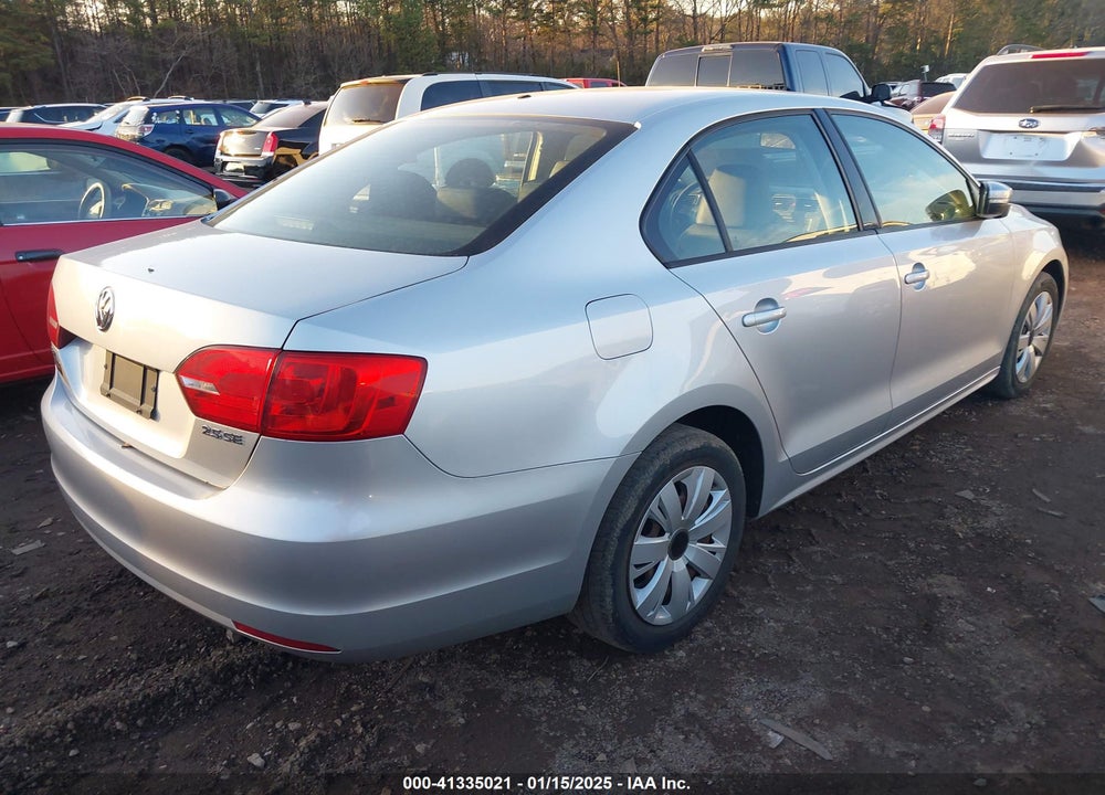 2012 VOLKSWAGEN JETTA VIN: 3VWDX7AJ5CM123272