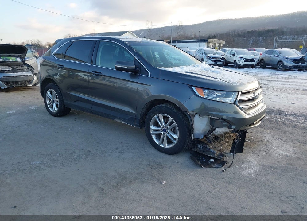 2017 FORD EDGE SEL VIN: 2FMPK4J81HBB78591