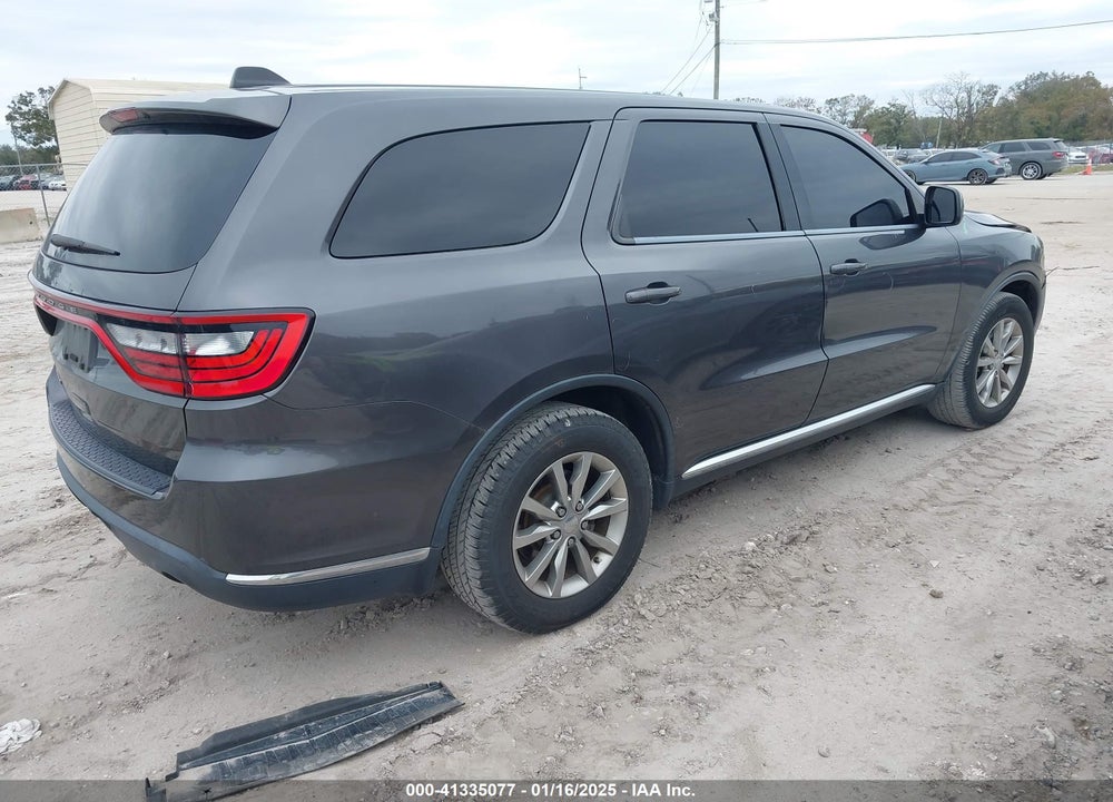 2017 DODGE DURANGO SXT RWD VIN: 1C4RDHAG4HC796722