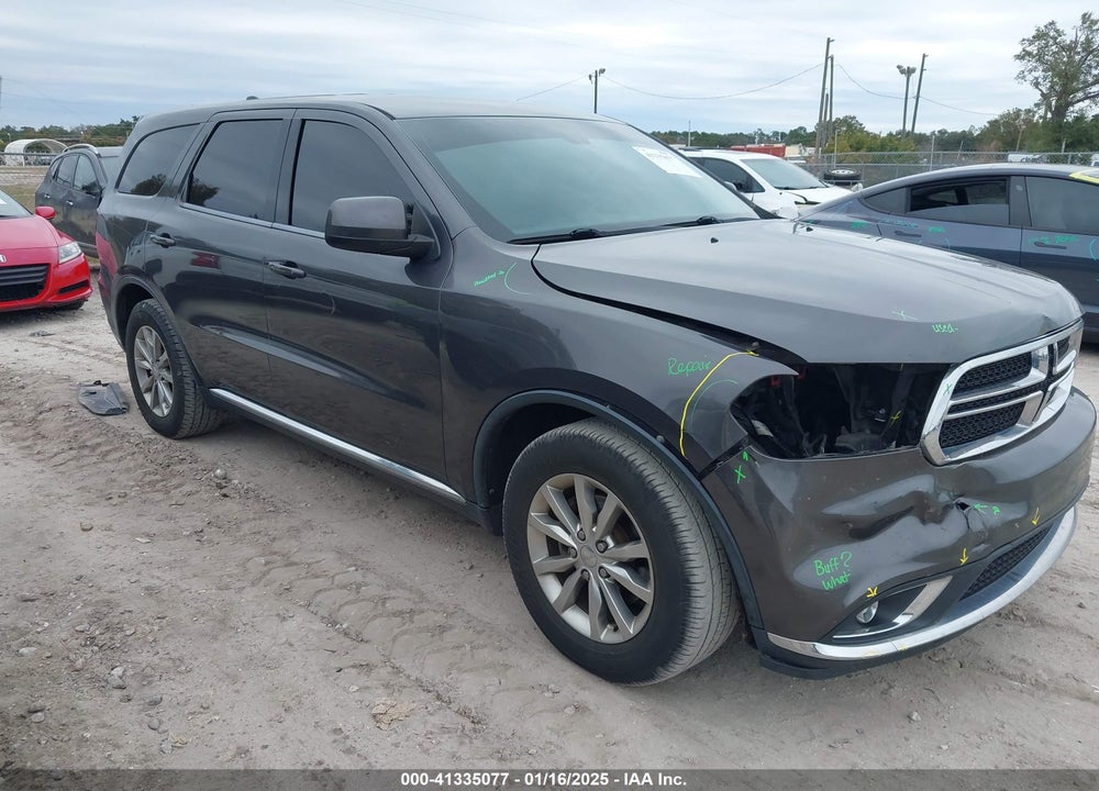 2017 DODGE DURANGO SXT RWD VIN: 1C4RDHAG4HC796722