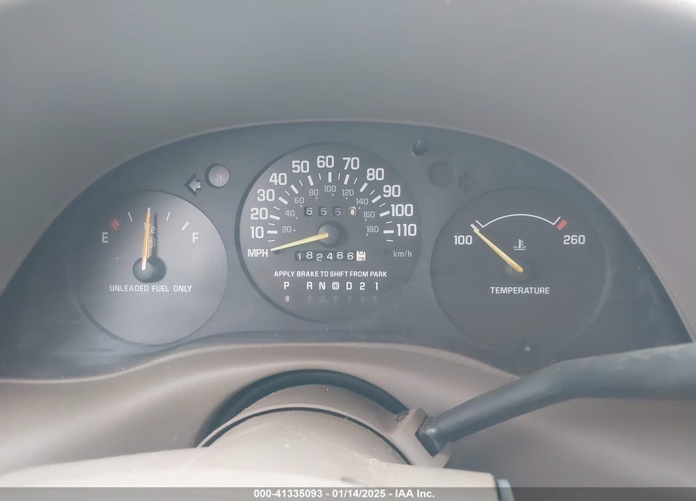 1999 CHEVROLET LUMINA LS VIN: 2G1WL52M3X9212348