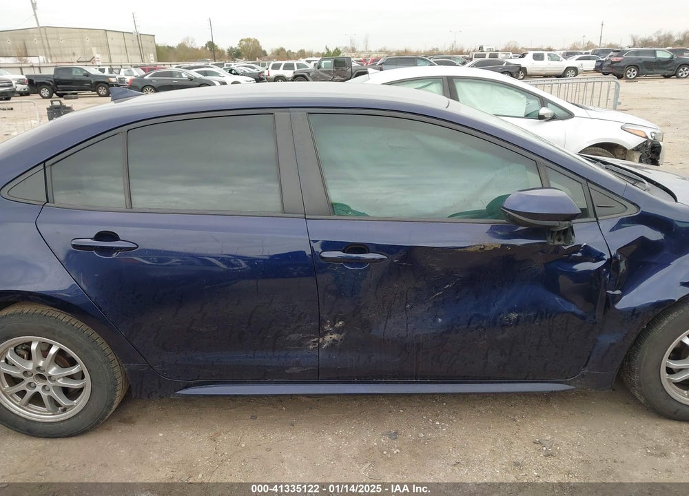 2022 TOYOTA COROLLA VIN: JTDEAMDE3NJ056712